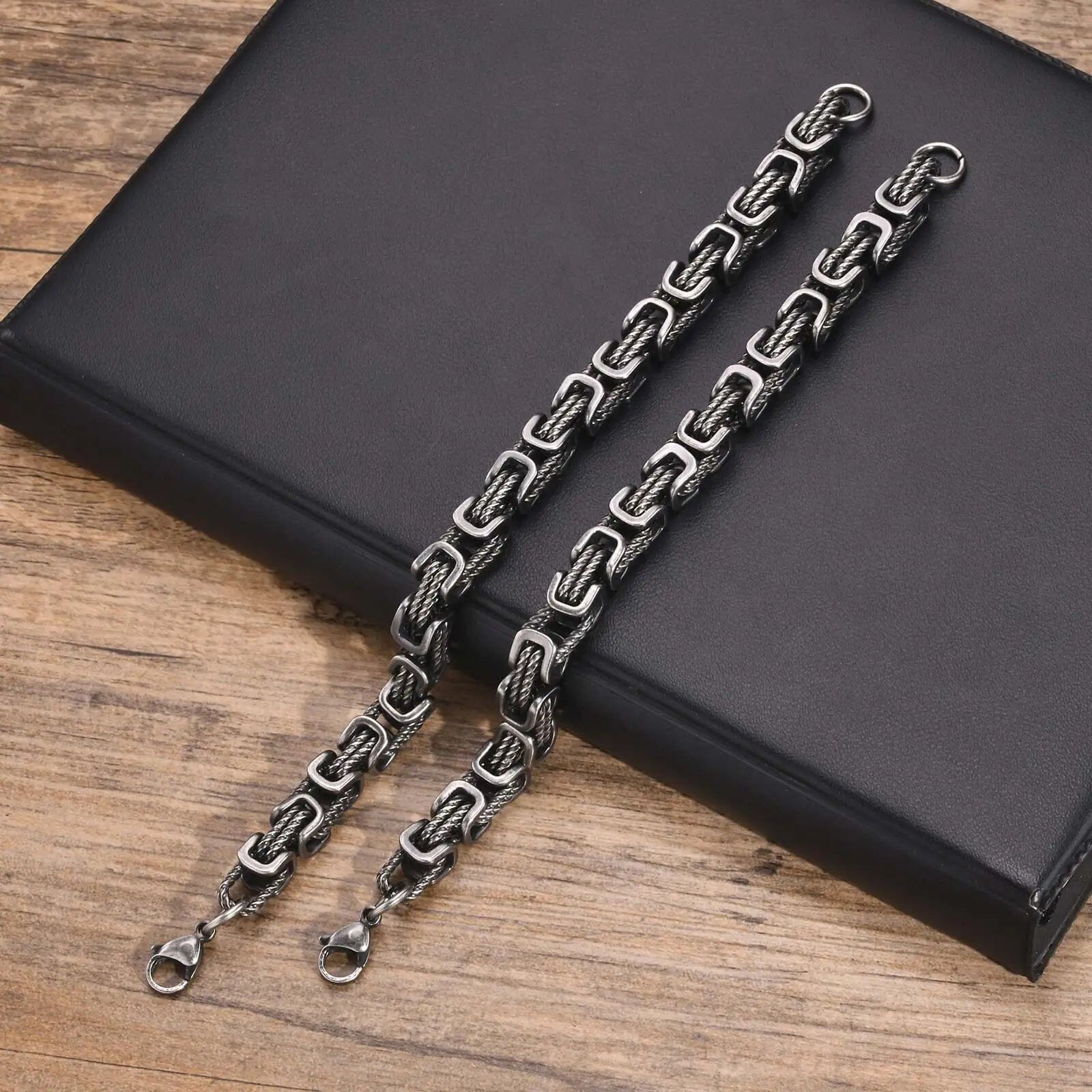 Braided Stainless Steel Bracelet for Men Bracelet Skaldic Jewelry 