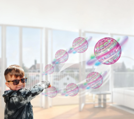 Magical Flying Orb Ball Toy with Upgraded LED Parachute