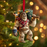 MythiClaus - Bigfoot Christmas Ornament of Legends