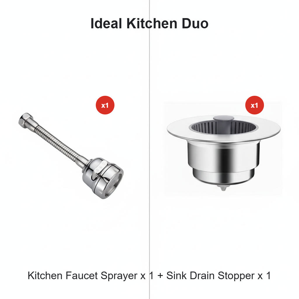 CleanReach – 360° Swivel Pull-Down Kitchen Faucet