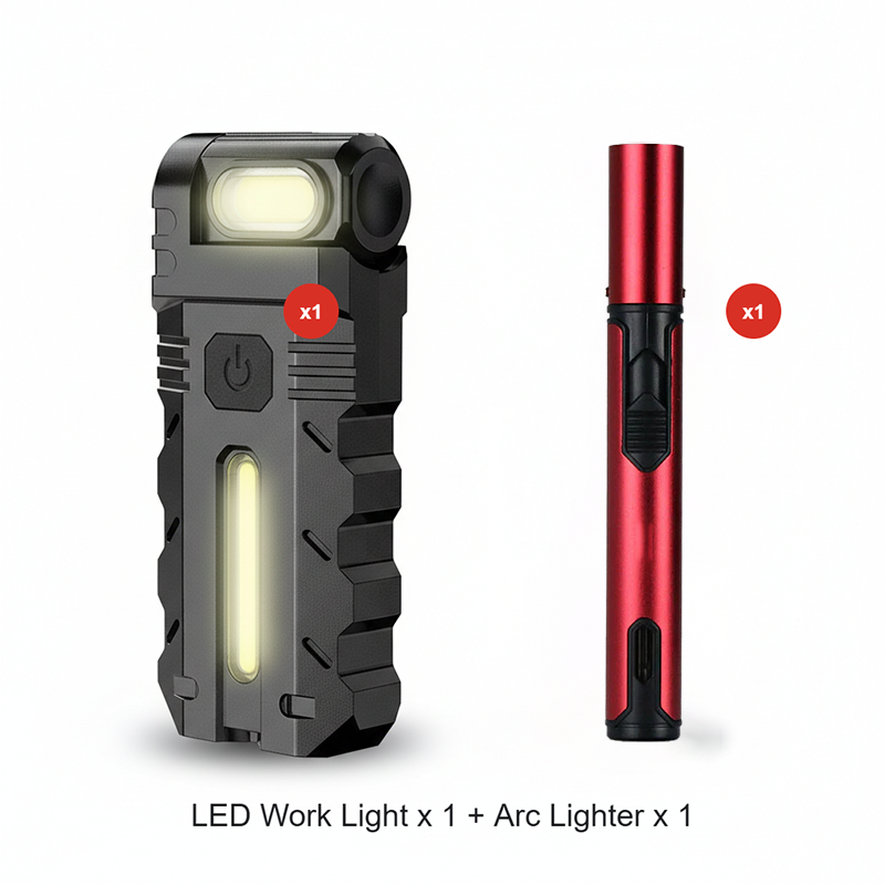 PivotBeam – LED Work Light with 180° Rotating Design