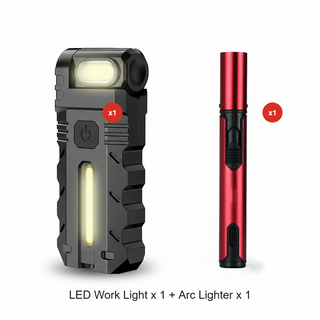 PivotBeam – LED Work Light with 180° Rotating Design