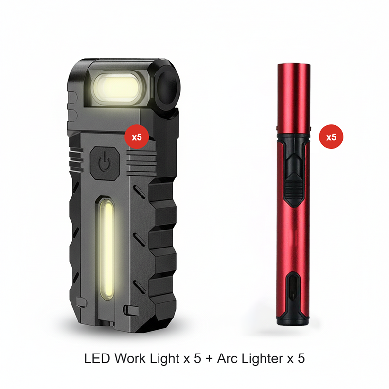 PivotBeam – LED Work Light with 180° Rotating Design