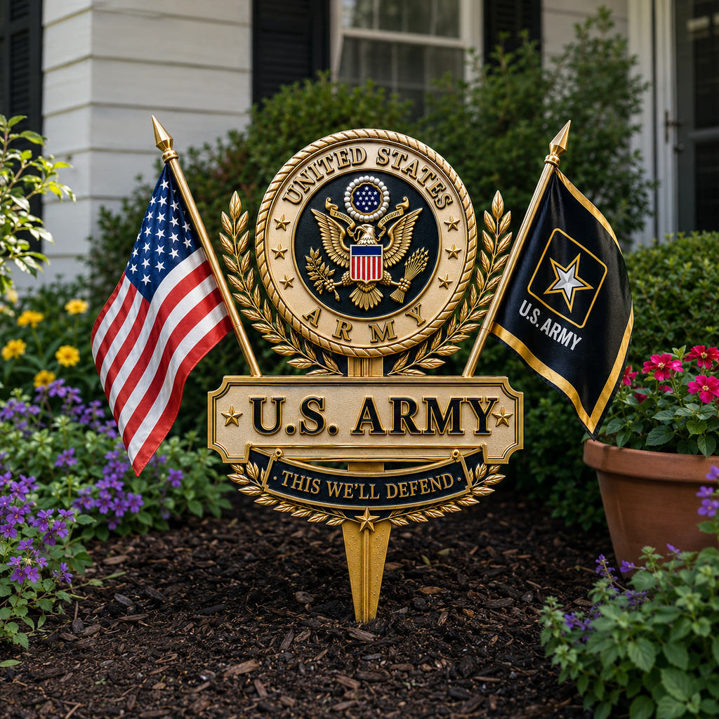 🇺🇸 Last Day Promo: 49% OFF 🎖️- US Army This We’ll Defend Tribute Garden Stake - ✈️Buy 2 Free Shipping Today!