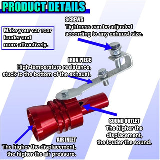 TurboTone – Car Exhaust Muffler Whistle
