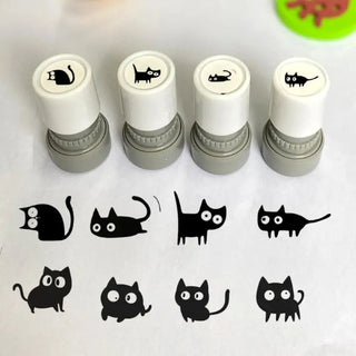 PurrPrint – Mini Self-Inking Cat Stamp Set