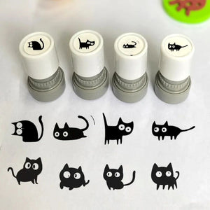 PurrPrint – Mini Self-Inking Cat Stamp Set