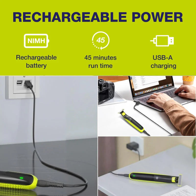 EdgeFlow – 360° USB Grooming Trimmer
