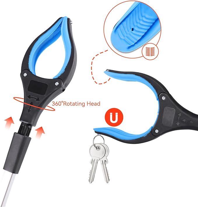 QuickSnag – Compact Grabber with Rotating Clip
