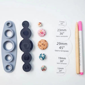 OneTouch Self Cover Button Maker marnetic