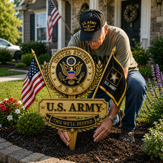 🇺🇸 Last Day Promo: 49% OFF 🎖️- US Army This We’ll Defend Tribute Garden Stake - ✈️Buy 2 Free Shipping Today!