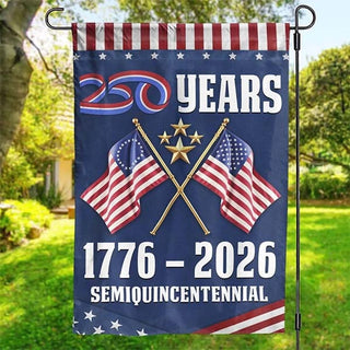 PatriotBanner – 250th Anniversary Garden Flag