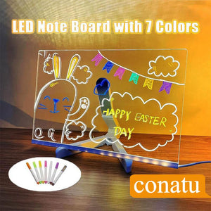 GlowBoard - Rewritable LED Message Panel