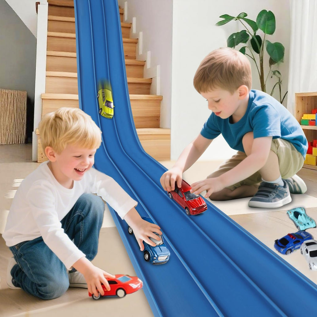 SpinRush - Ultimate DIY Raceway for Kids