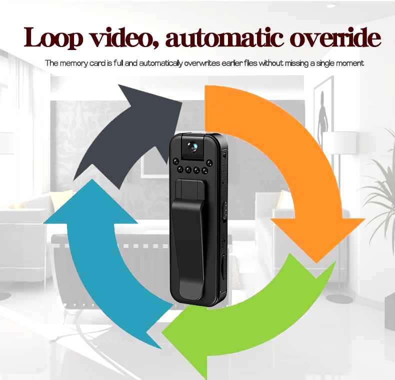 VividCam 1080 - Night & Day Recording Made Easy