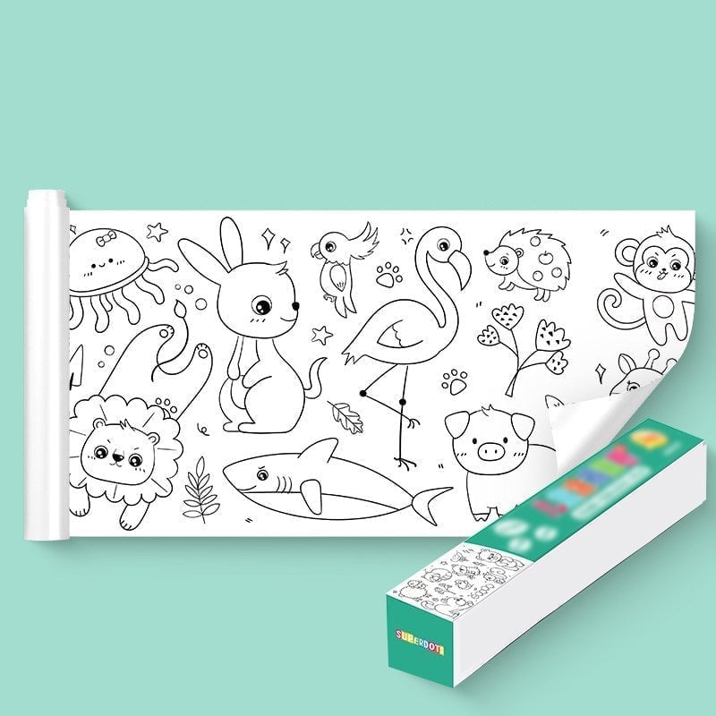 BrainyArt - Interactive Art and Learning Roll