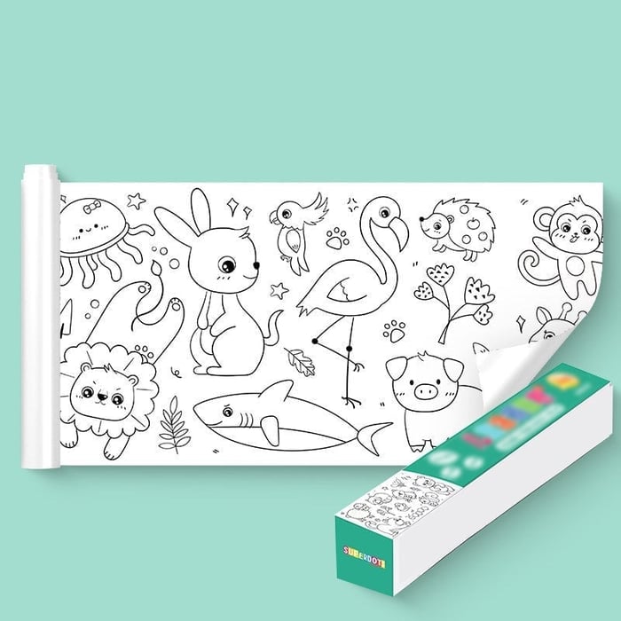 BrainyArt - Interactive Art and Learning Roll
