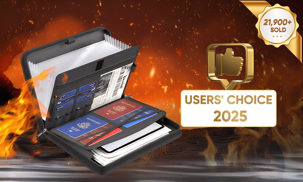 FlameShield - Large A4 Document Holder