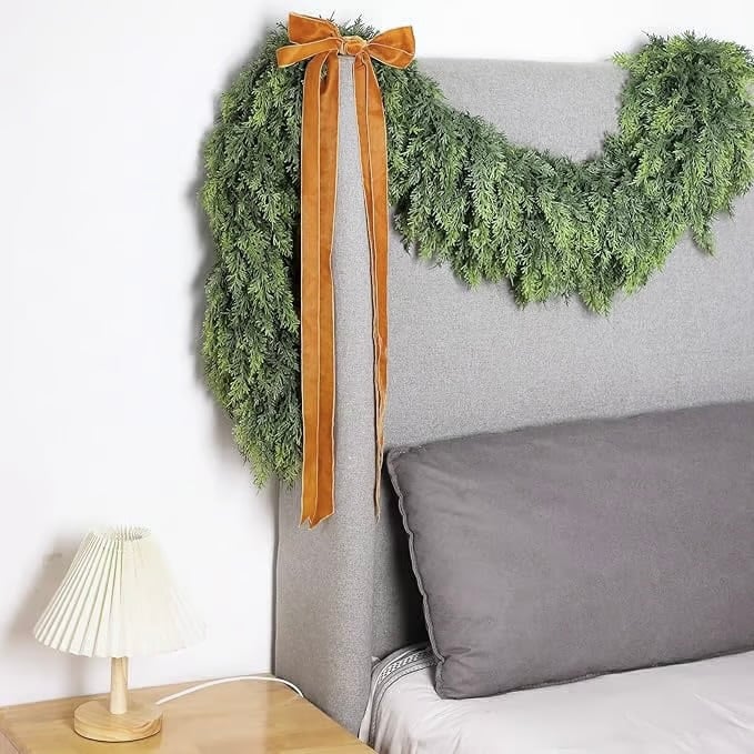 PineAura | Cozy Christmas Cypress Garland
