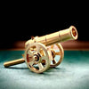 BattleForge - Premium Solid Brass Cannon Model