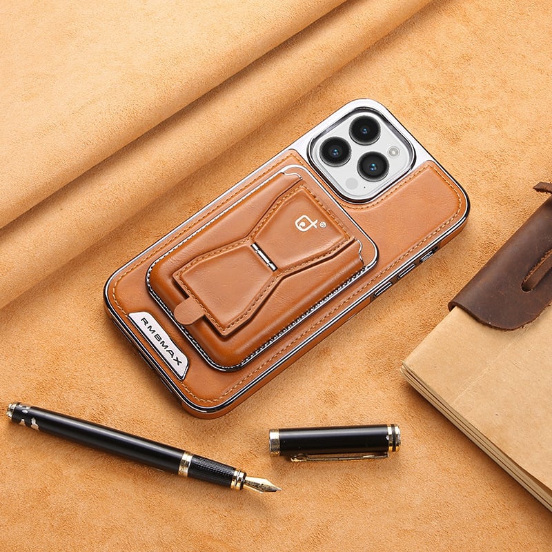 EliteHold - Magnetic Stand & Wallet iPhone Case for Professionals