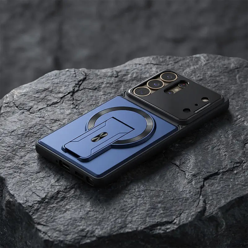 MagVault – Premium Magnetic Stand Phone Case