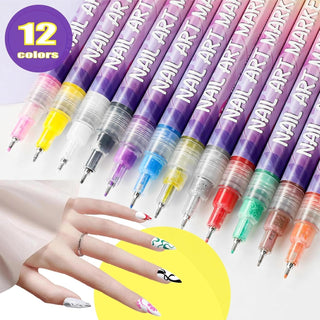 Nail Art Pens Set – Color & Creativity at Your Fingertips