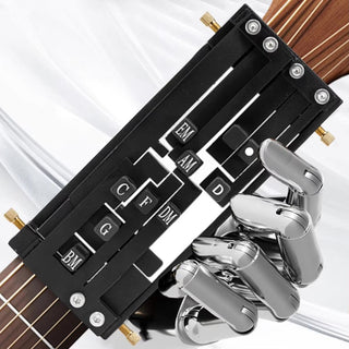 Guitar Chord Trainer - Instant Chord Learning Aid for Acoustic Guitars (38"-42")