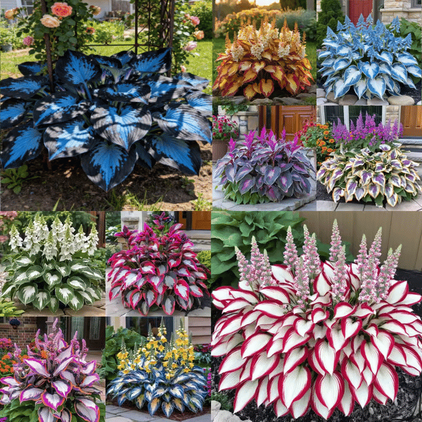 CalmBloom - Perennial Hosta Seeds for Soothing Green Corners