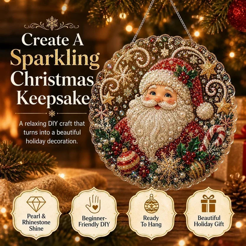 MerryCraft – Christmas Diamond Art Hanging Ornament Kit