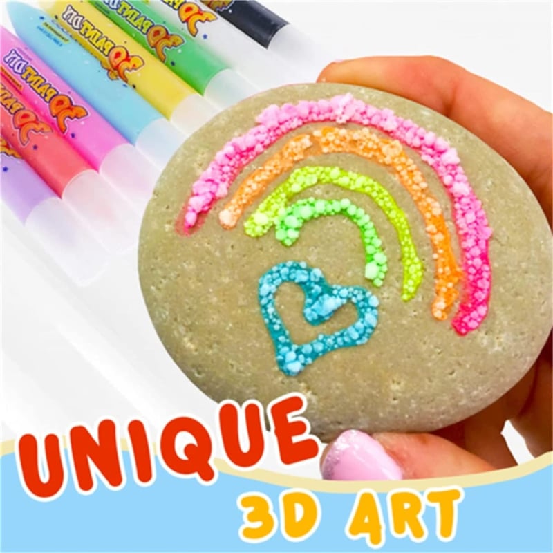 PopSketch | 3D Puffy Marker Set