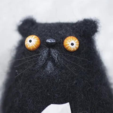 🎁Wool Felt Familiars – Quirky Handmade Companions🐱