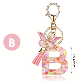 CharmKey – Personalized Initial Letter Keychain