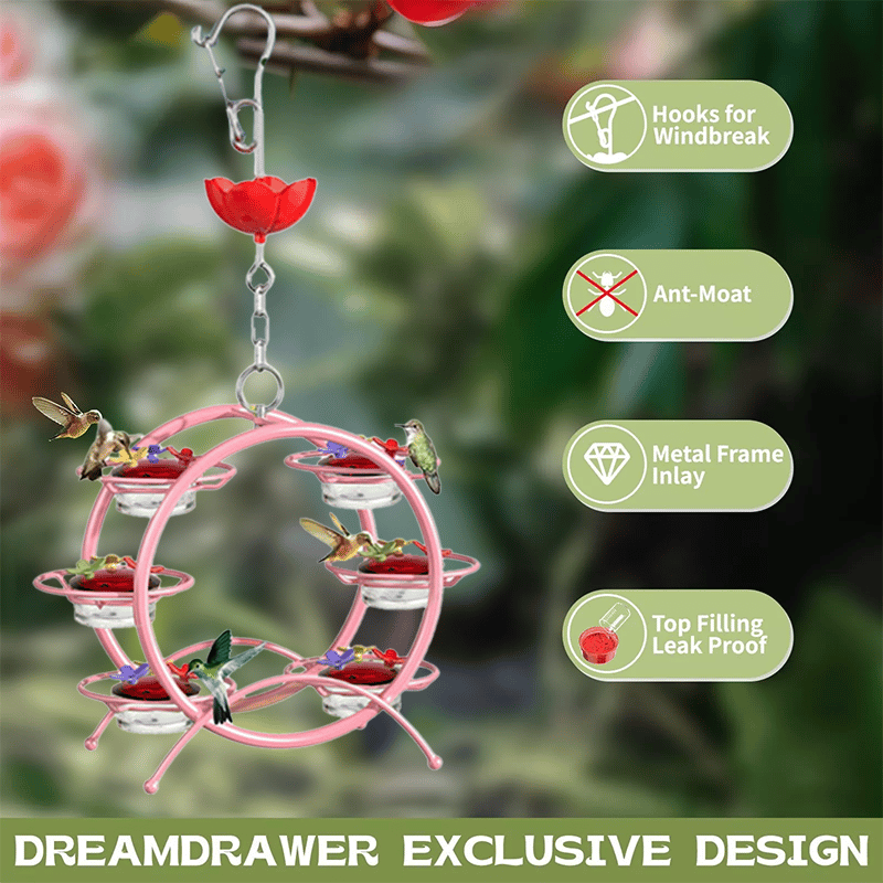 NectarBloom – Elegant Feeder to Attract Hummingbirds