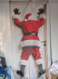 SantaStep – Festive Christmas Door Decoration Banner