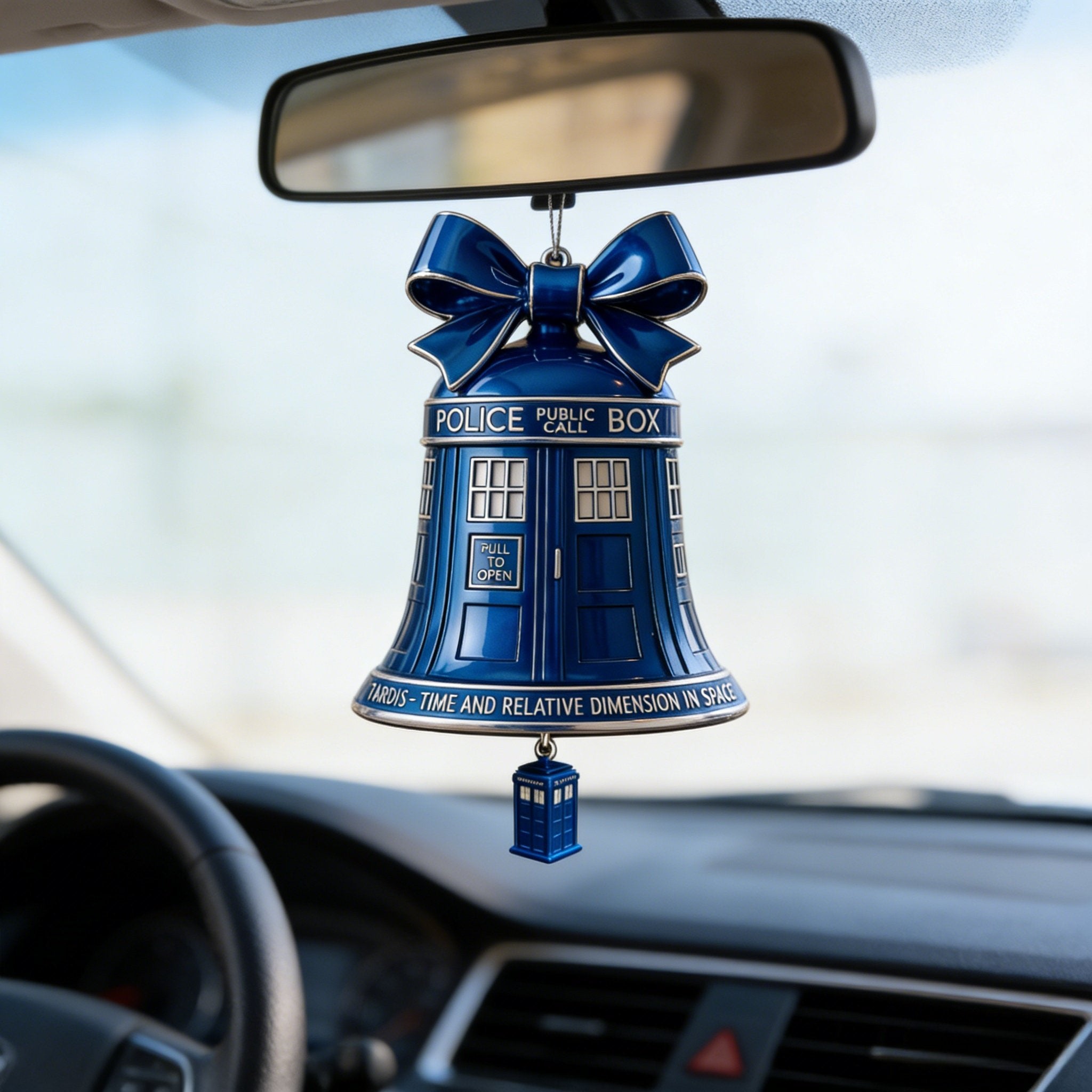 🔥Last Day 50% OFF -🎄TARDIS Bell Ornament