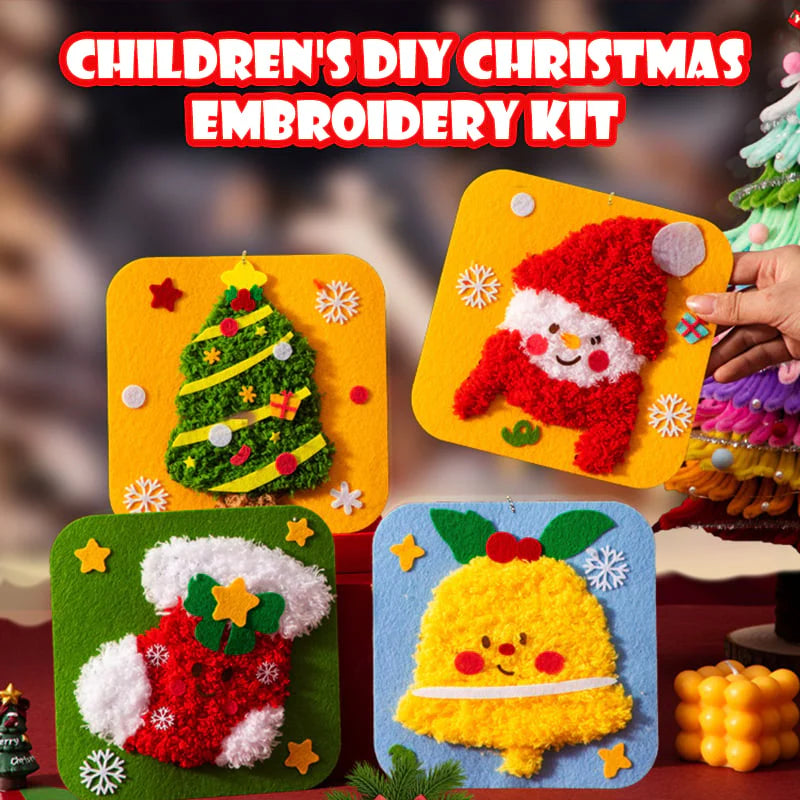 YuletideThread – DIY Holiday Embroidery Kit