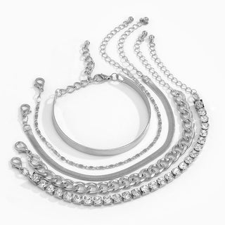 RadiantEdge – Personalized Multi-Element Bracelet Set