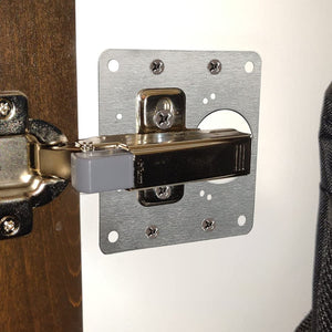 HingePro – Strong Fixing Plate Bracket Set