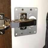 HingePro – Strong Fixing Plate Bracket Set