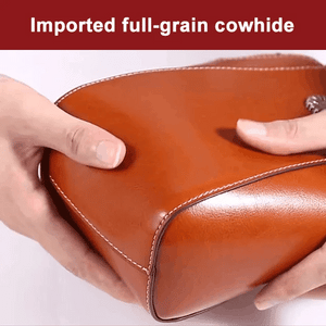 Retro Cowhide Shoulder Bag