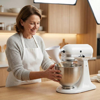 🔥LAST DAY 49% OFF - ✨Flour Funnel for Kitchen Stand Mixer