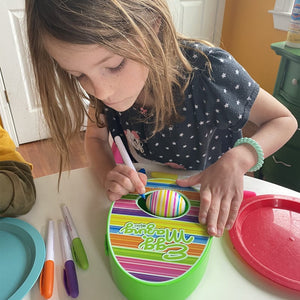 DIY Kid Joy Mazing Egg Lathe marnetic