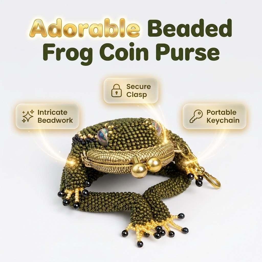Charming Frog Coin Purse