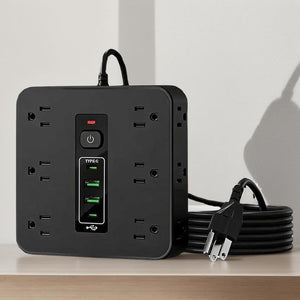 ⚡16-in-1 Power Strip with Switch & Surge Protection,ETL Listed Fireproof Power Strip（BUY 2 FREE SHIPPING）