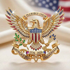 IndependenceCrest – Patriotic Eagle Anniversary Pin