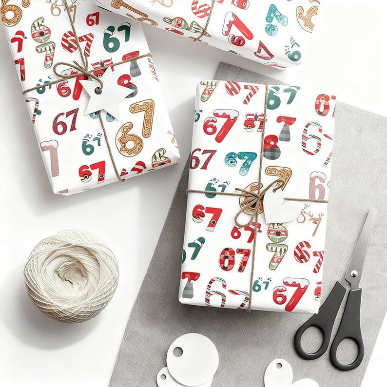 MemeWrap - Trendy Holiday Gift Paper