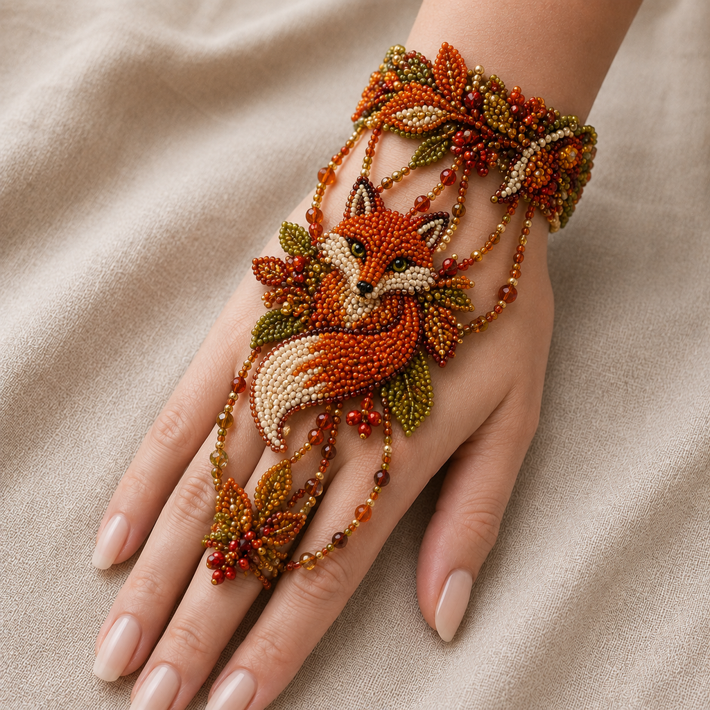 🔥 49% OFF – DIY Beaded Hand Bracelet Kit – Create Your Own Wearable Art🔥Last 4 hours🔥BUY 3 GET 1 FREE (Add 4 Pcs To Cart)