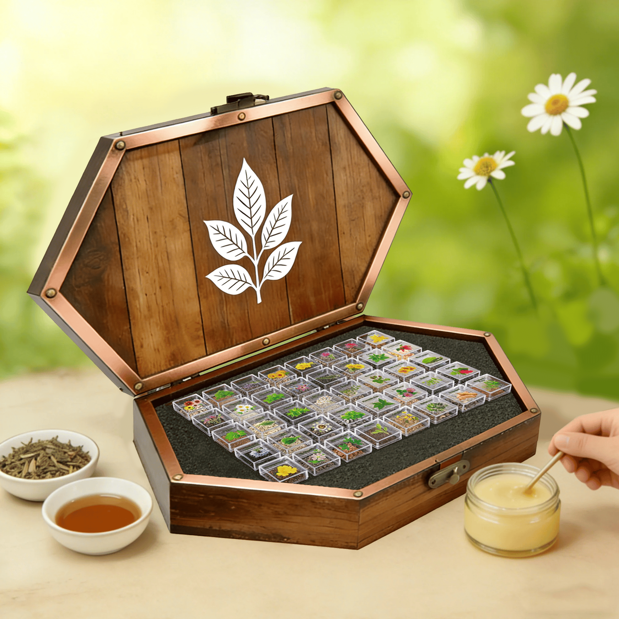 Herbal Wisdom - Vintage Seed Chest Collection