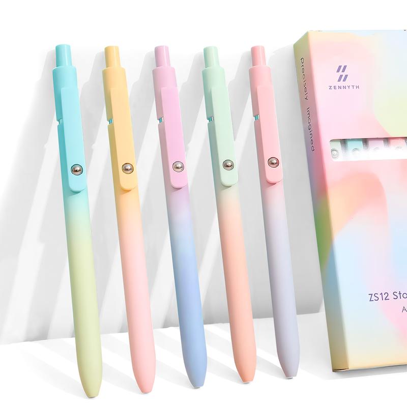 ColorFlow – 5-Piece Gradient Gel Pen Set